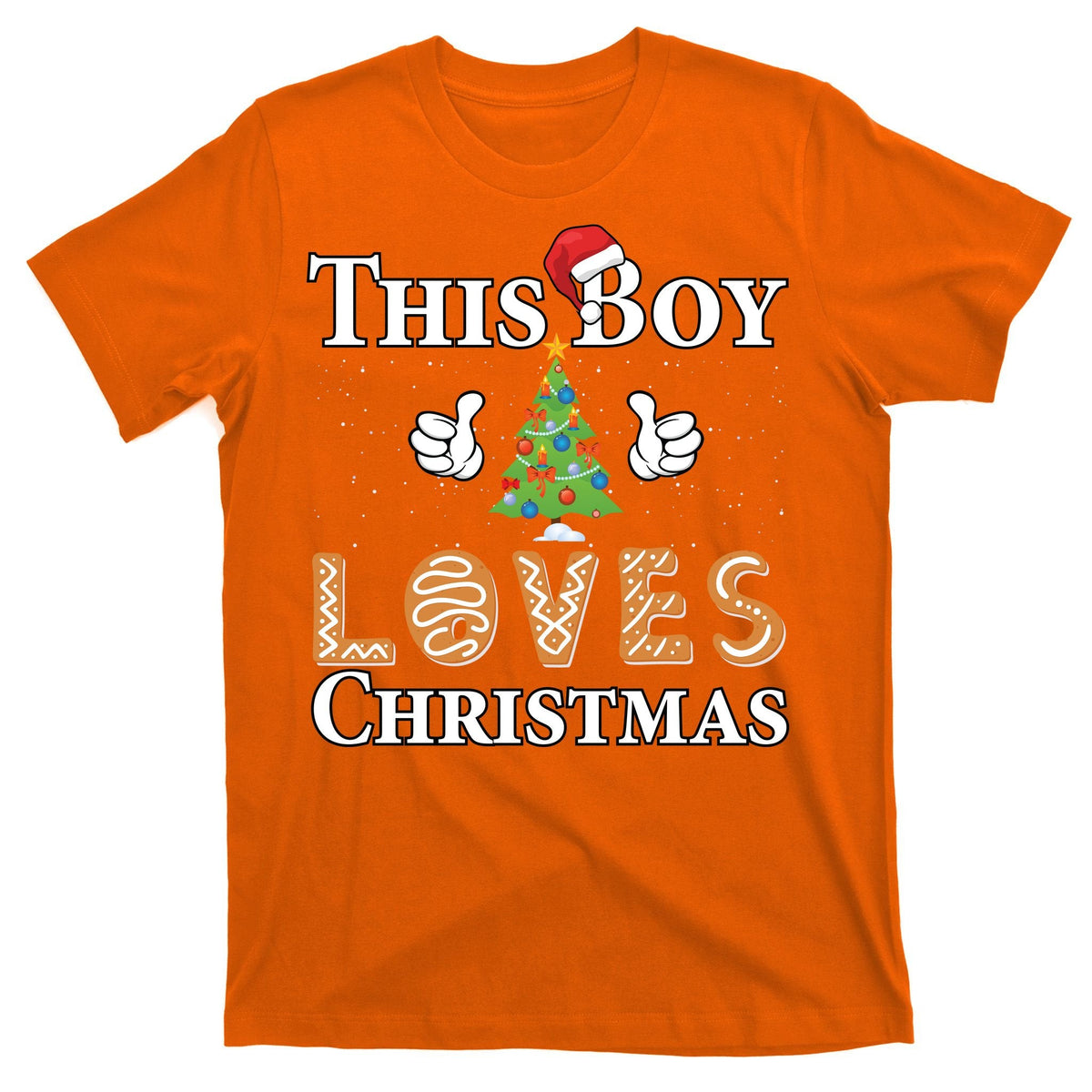 This Boy Loves Christmas T-Shirt product image 5