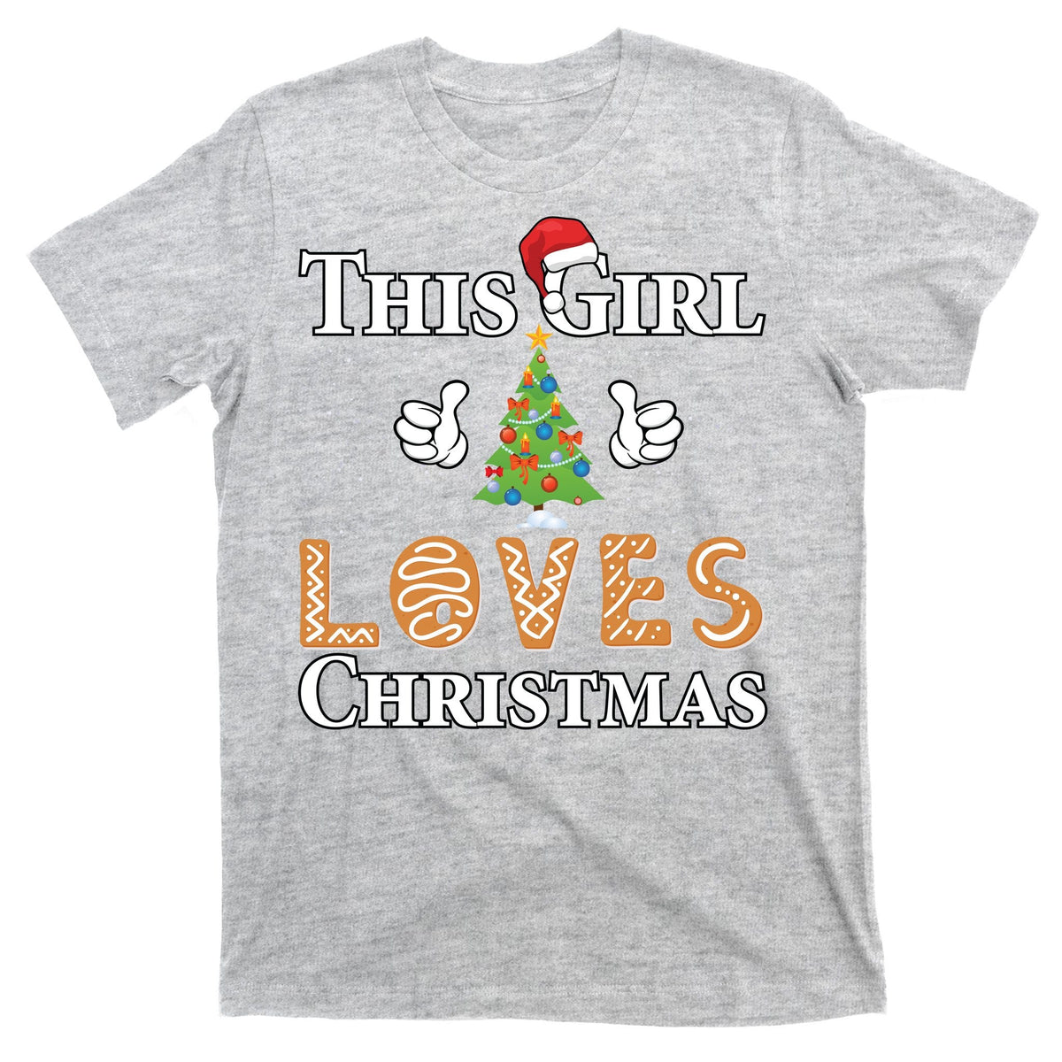 This Girl Loves Christmas T-Shirt product image 9