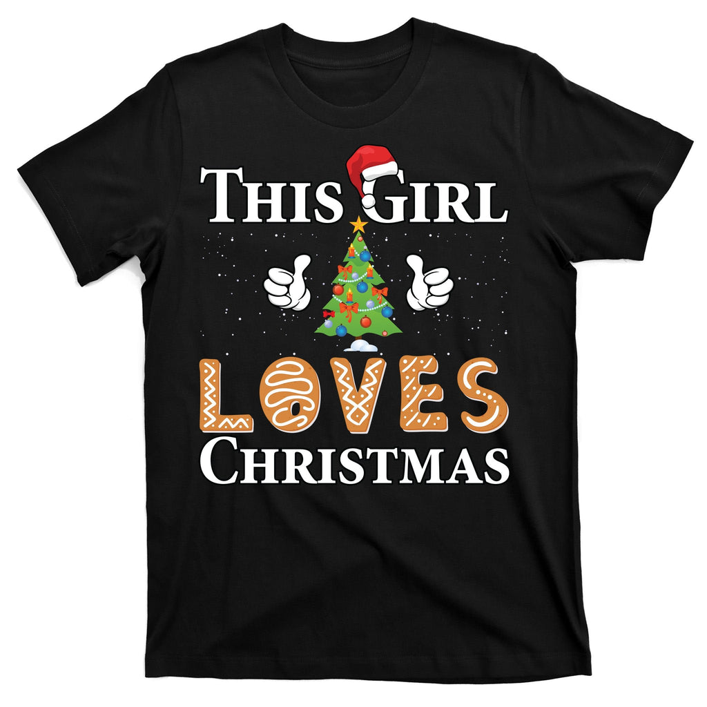 This Girl Loves Christmas T-Shirt product image 7