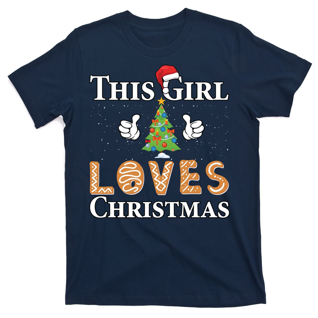 This Girl Loves Christmas T-Shirt product image 1