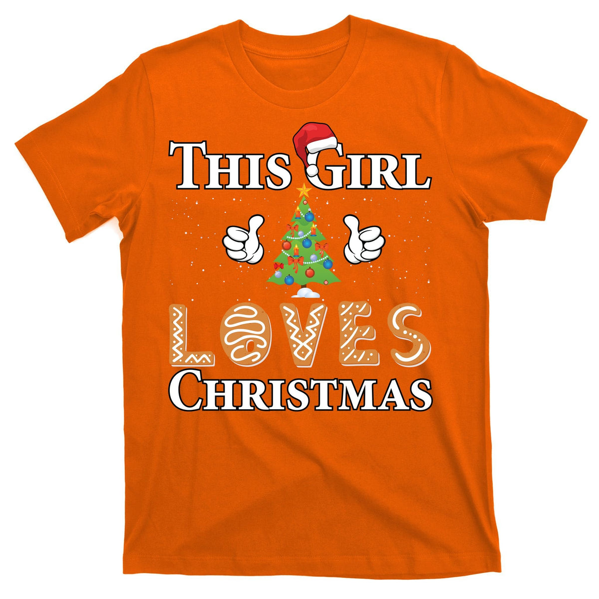 This Girl Loves Christmas T-Shirt product image 5