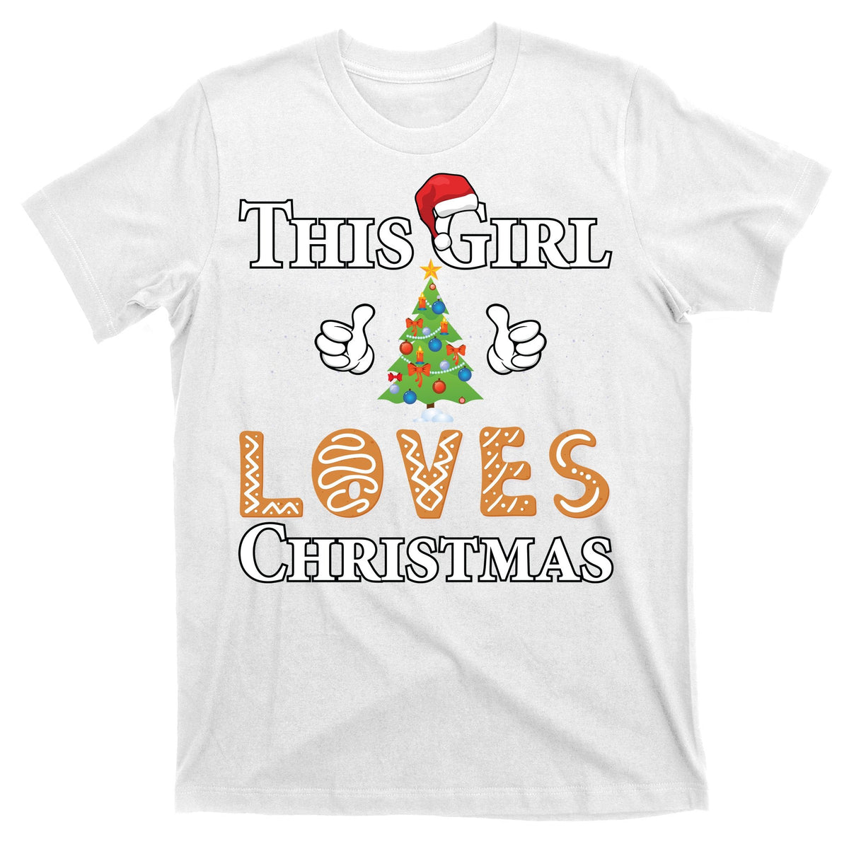 This Girl Loves Christmas T-Shirt product image 11