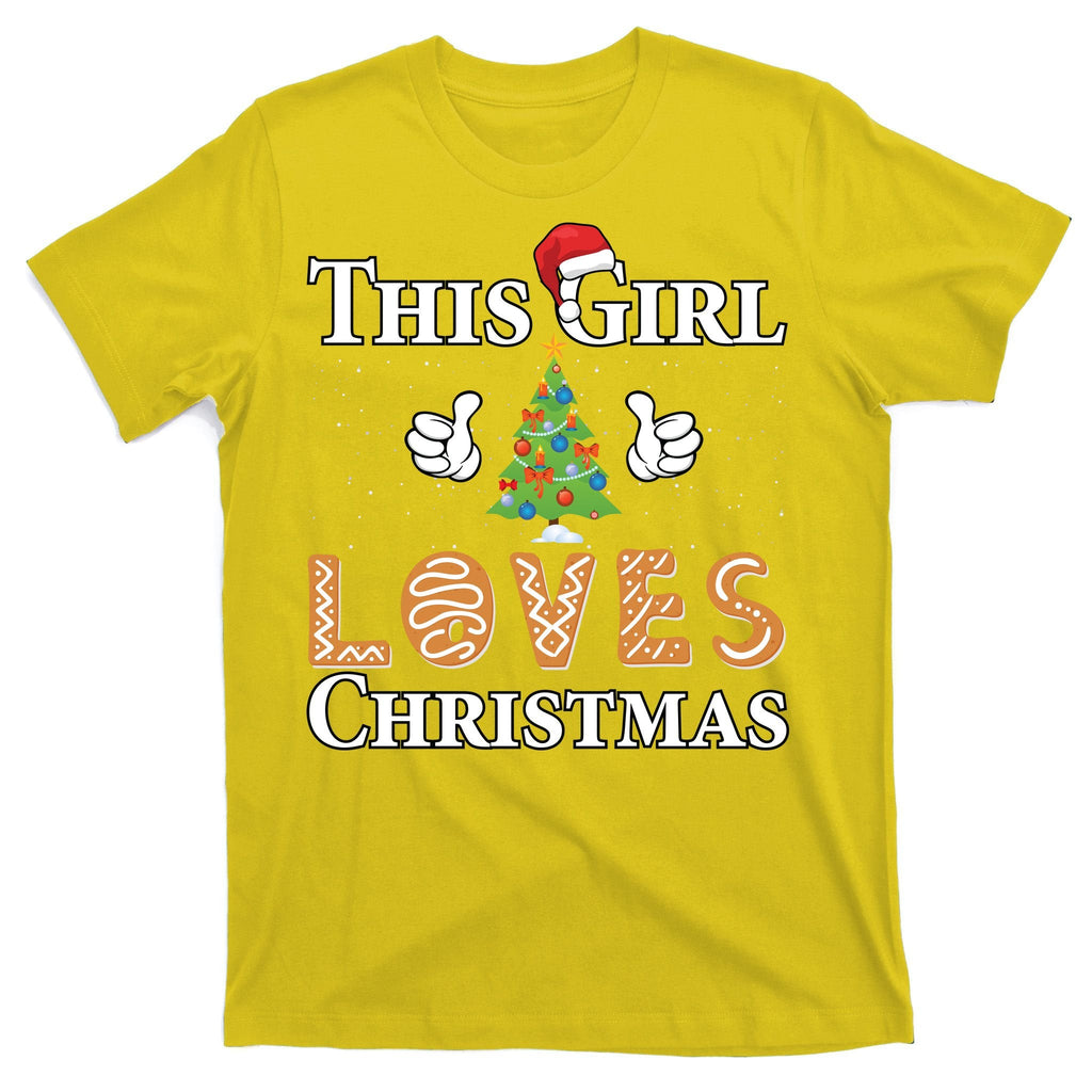 This Girl Loves Christmas T-Shirt product image 3