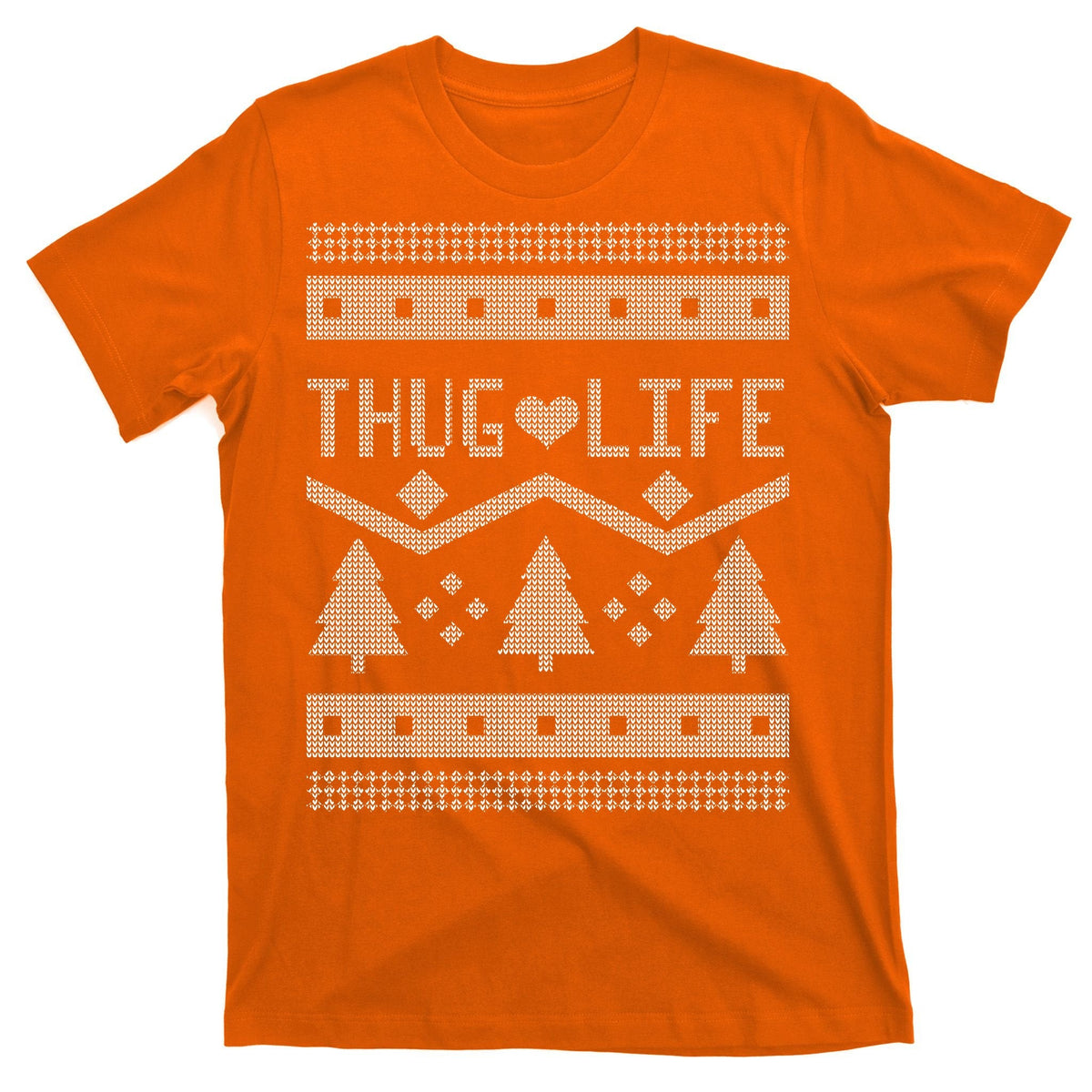 Thug Life Ugly Christmas Sweater T-Shirt product image 5