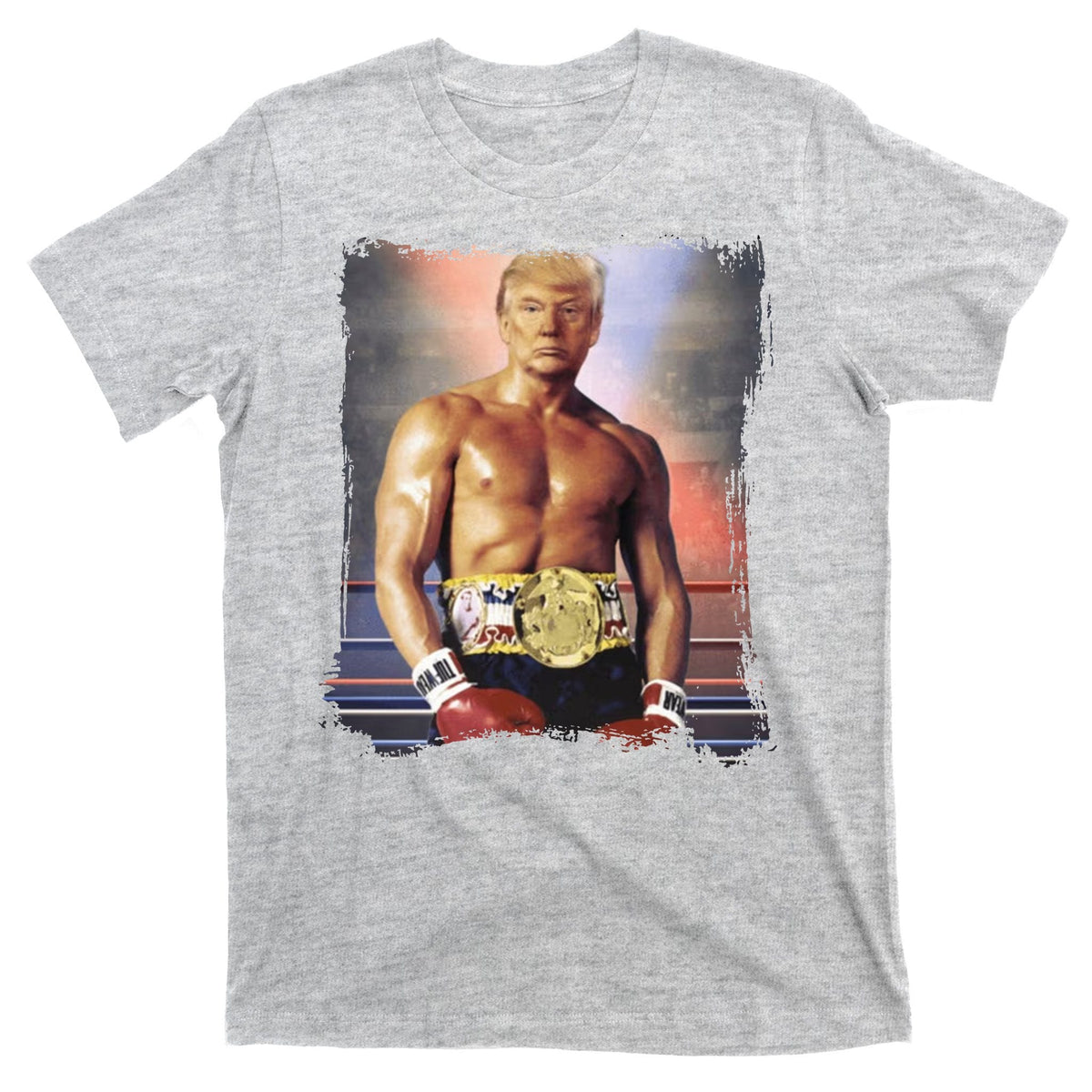Trump Rocky Boxer Funny T-Shirt product image 9