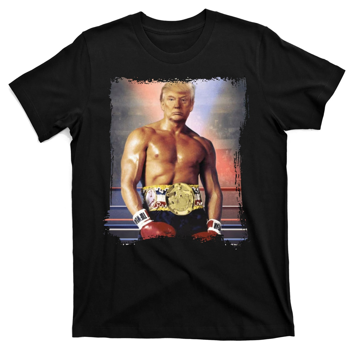 Trump Rocky Boxer Funny T-Shirt product image 7