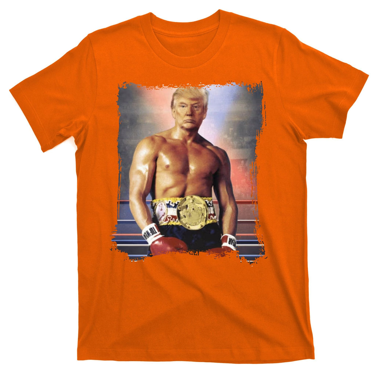Trump Rocky Boxer Funny T-Shirt product image 5
