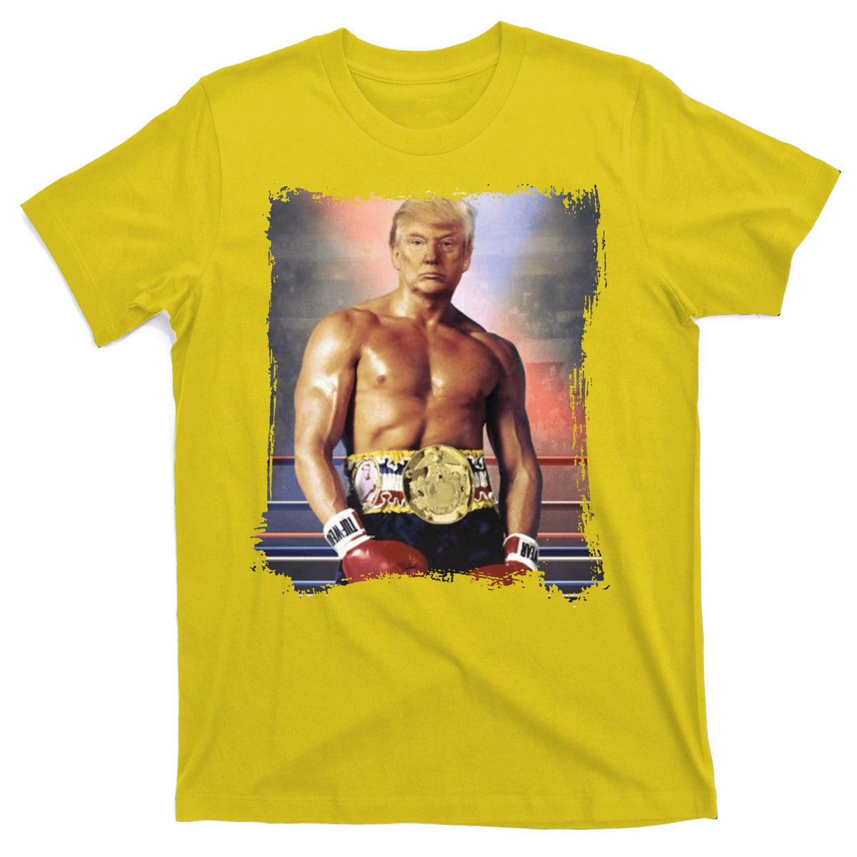 Trump Rocky Boxer Funny T-Shirt product image 3