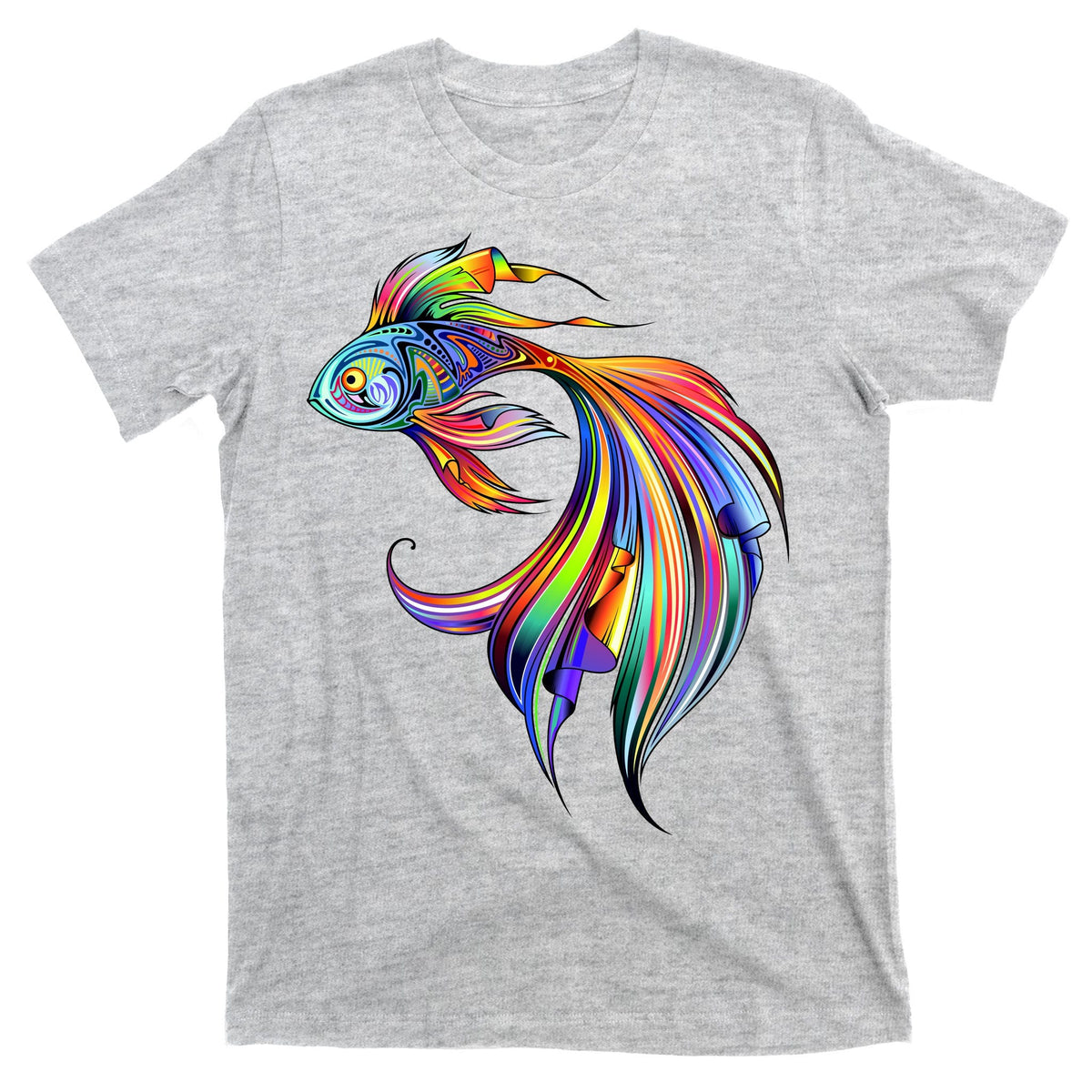 Trippy Fish Motley T-Shirt product image 9