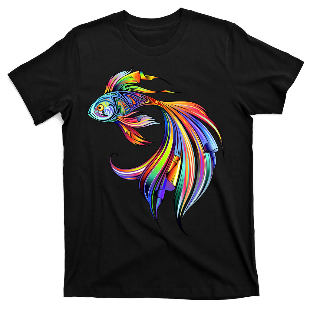 Trippy Fish Motley T-Shirt product image 7