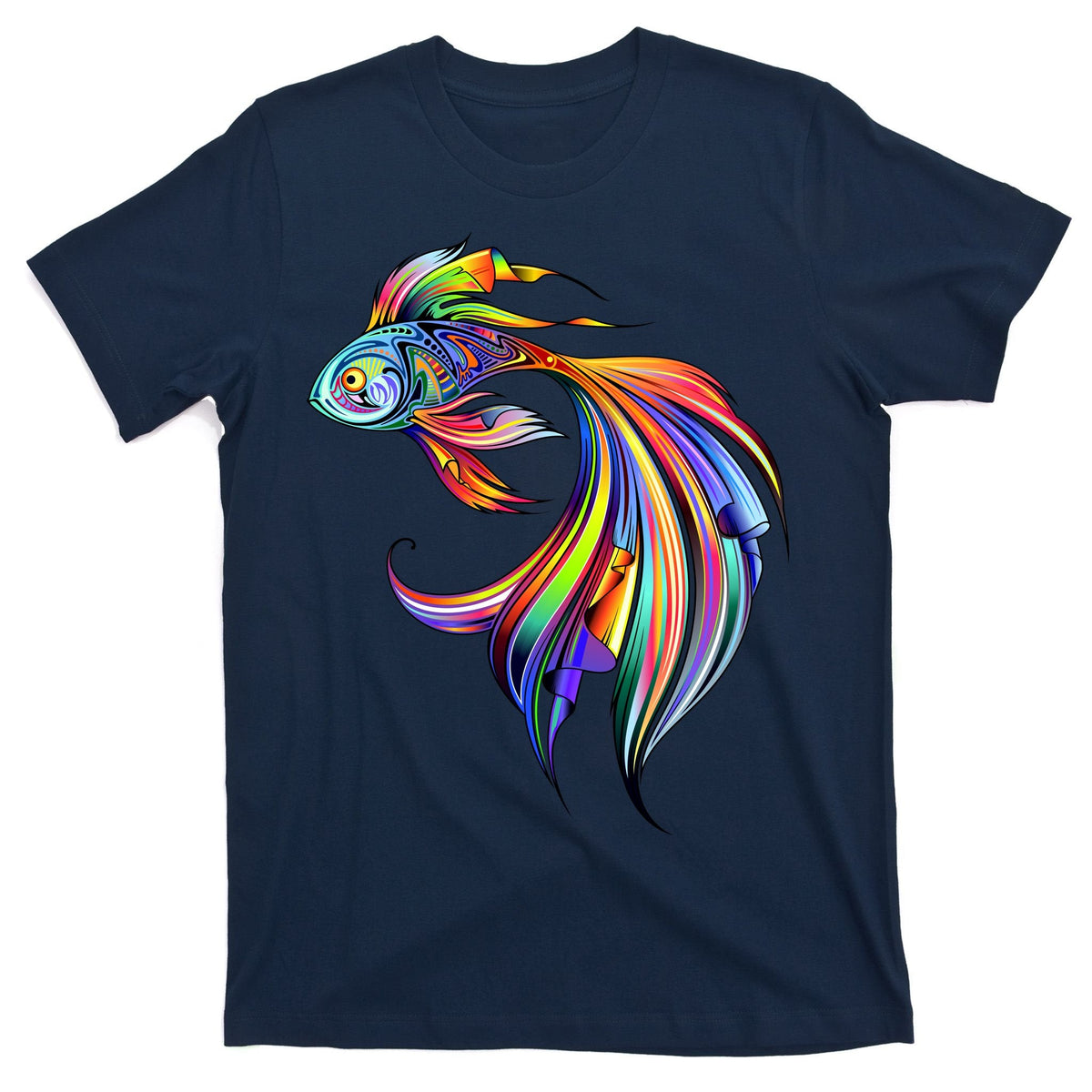Trippy Fish Motley T-Shirt product image 1