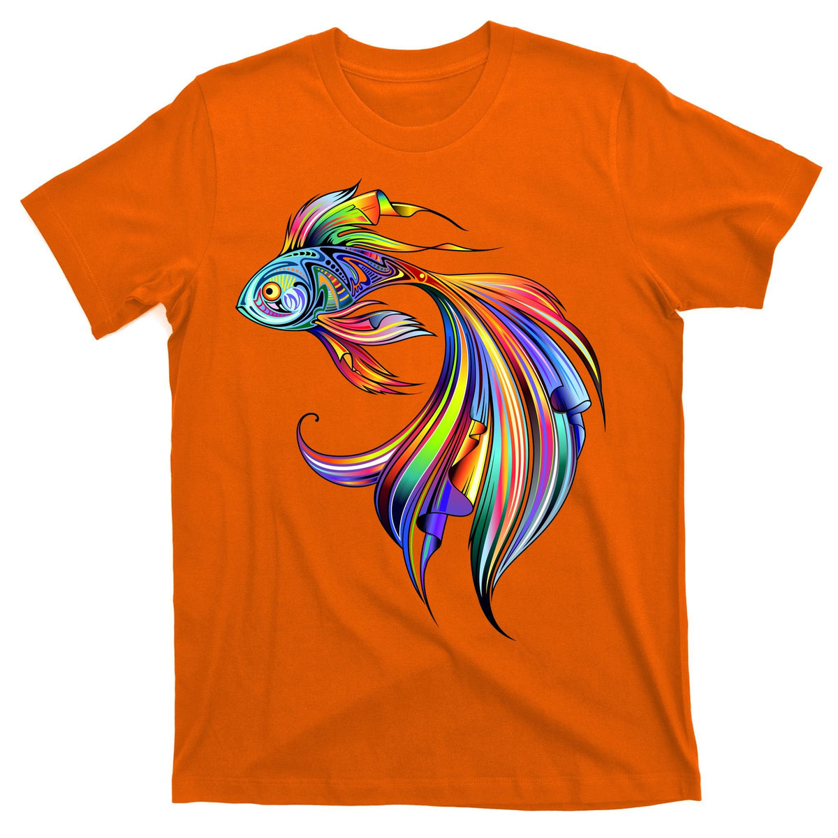 Trippy Fish Motley T-Shirt product image 5