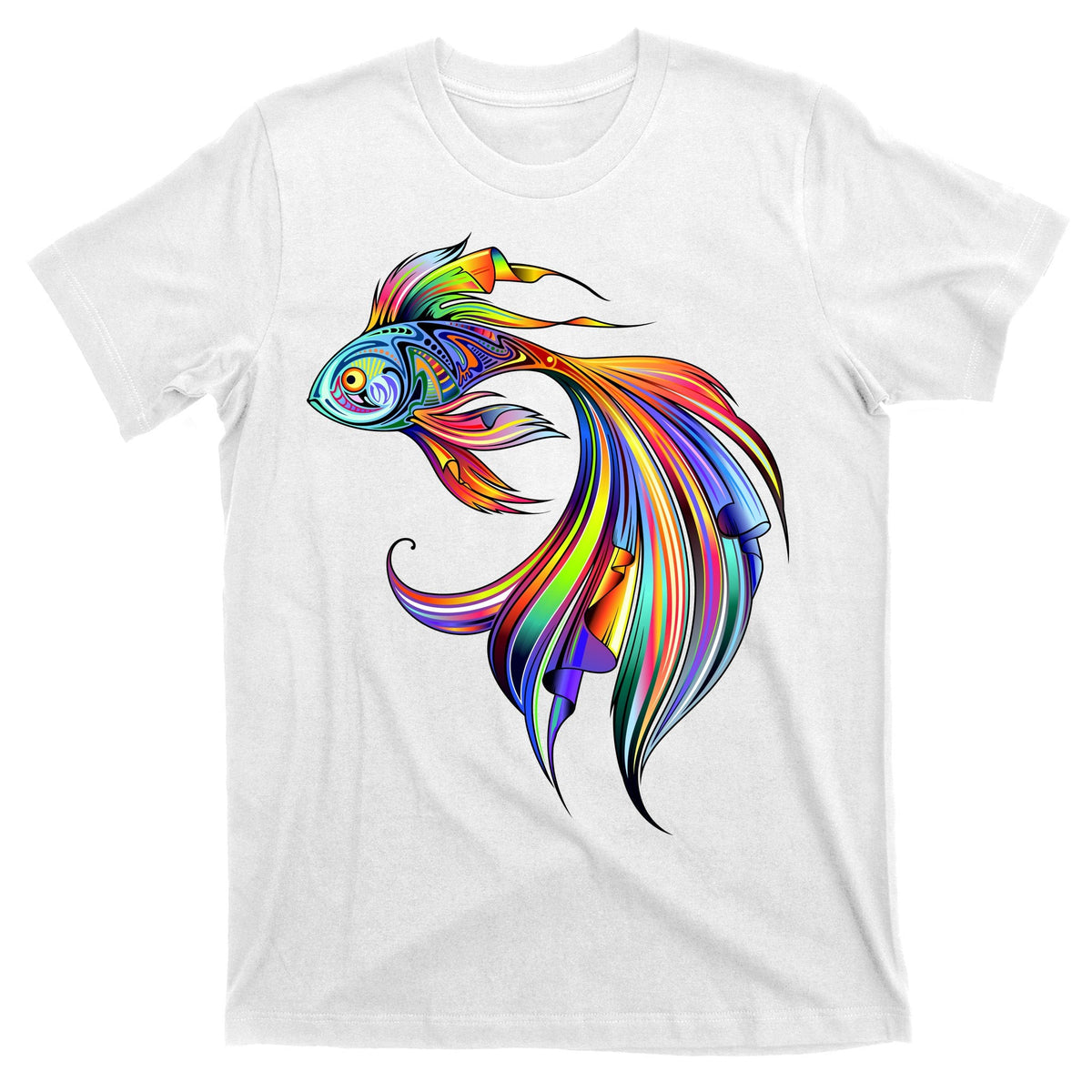 Trippy Fish Motley T-Shirt product image 11