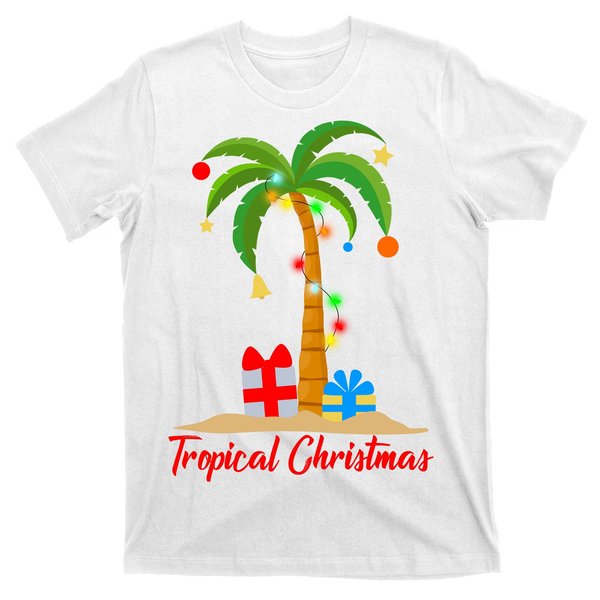 Tropical Christmas T-Shirt product image 11