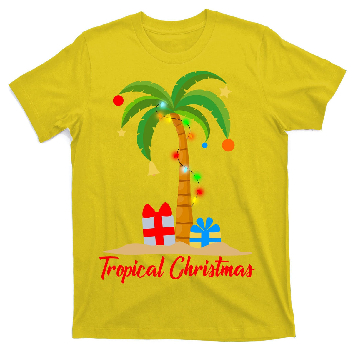 Tropical Christmas T-Shirt product image 3