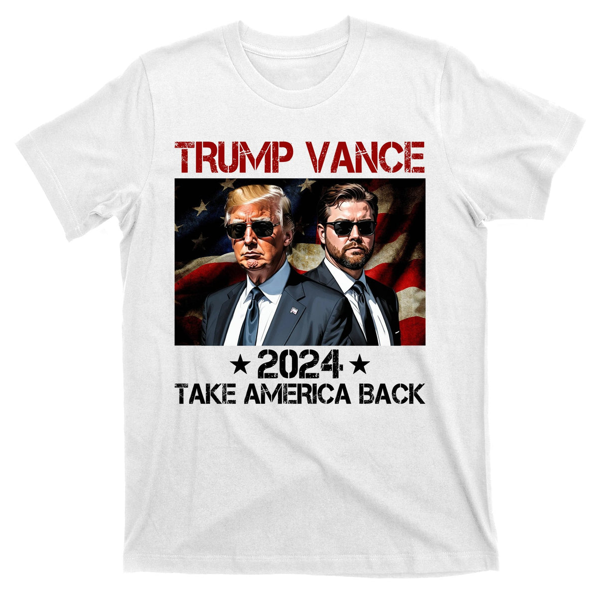 Trump Vance 2024 Take America Back Usa Election T-Shirt product image 11