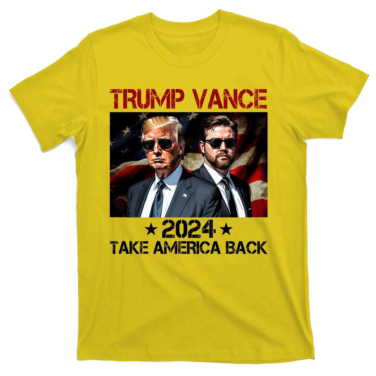 Trump Vance 2024 Take America Back Usa Election T-Shirt product image 3