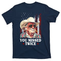 Trump You Missed Twice Western Cowboy T-Shirt product image 1