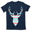 Ugly Christmas Pattern Deer T-Shirt product image 1