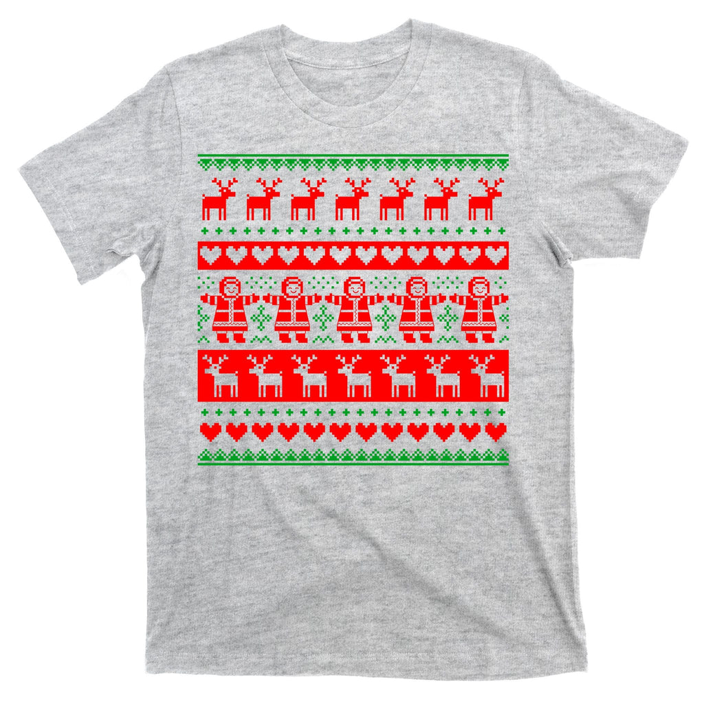 Ugly Snowman Christmas Sweater T-Shirt product image 9