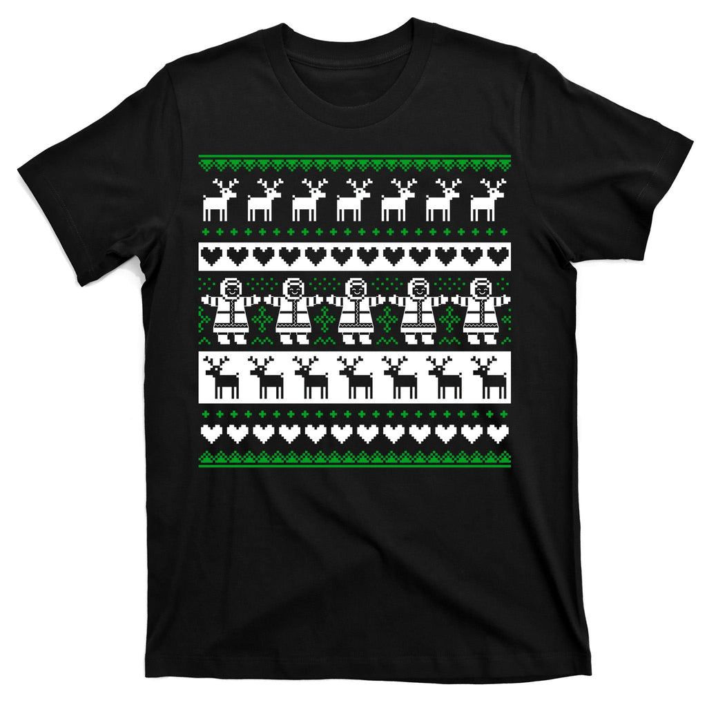 Ugly Snowman Christmas Sweater T-Shirt product image 7
