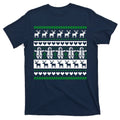 Ugly Snowman Christmas Sweater T-Shirt product image 1