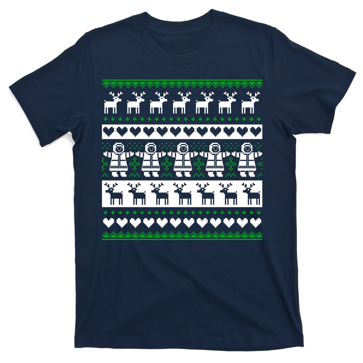 Ugly Snowman Christmas Sweater T-Shirt product image 1