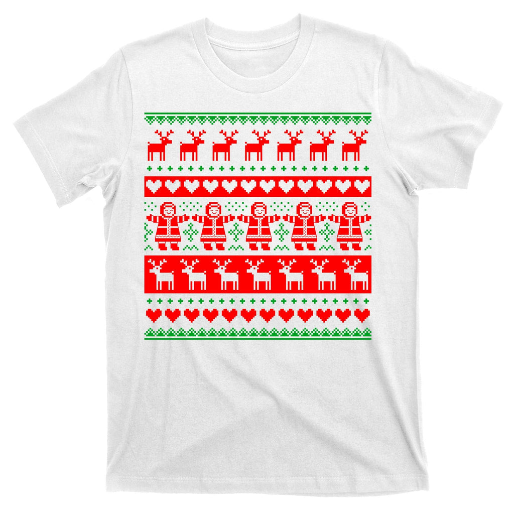 Ugly Snowman Christmas Sweater T-Shirt product image 11