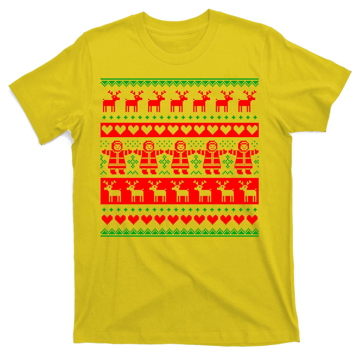 Ugly Snowman Christmas Sweater T-Shirt product image 3
