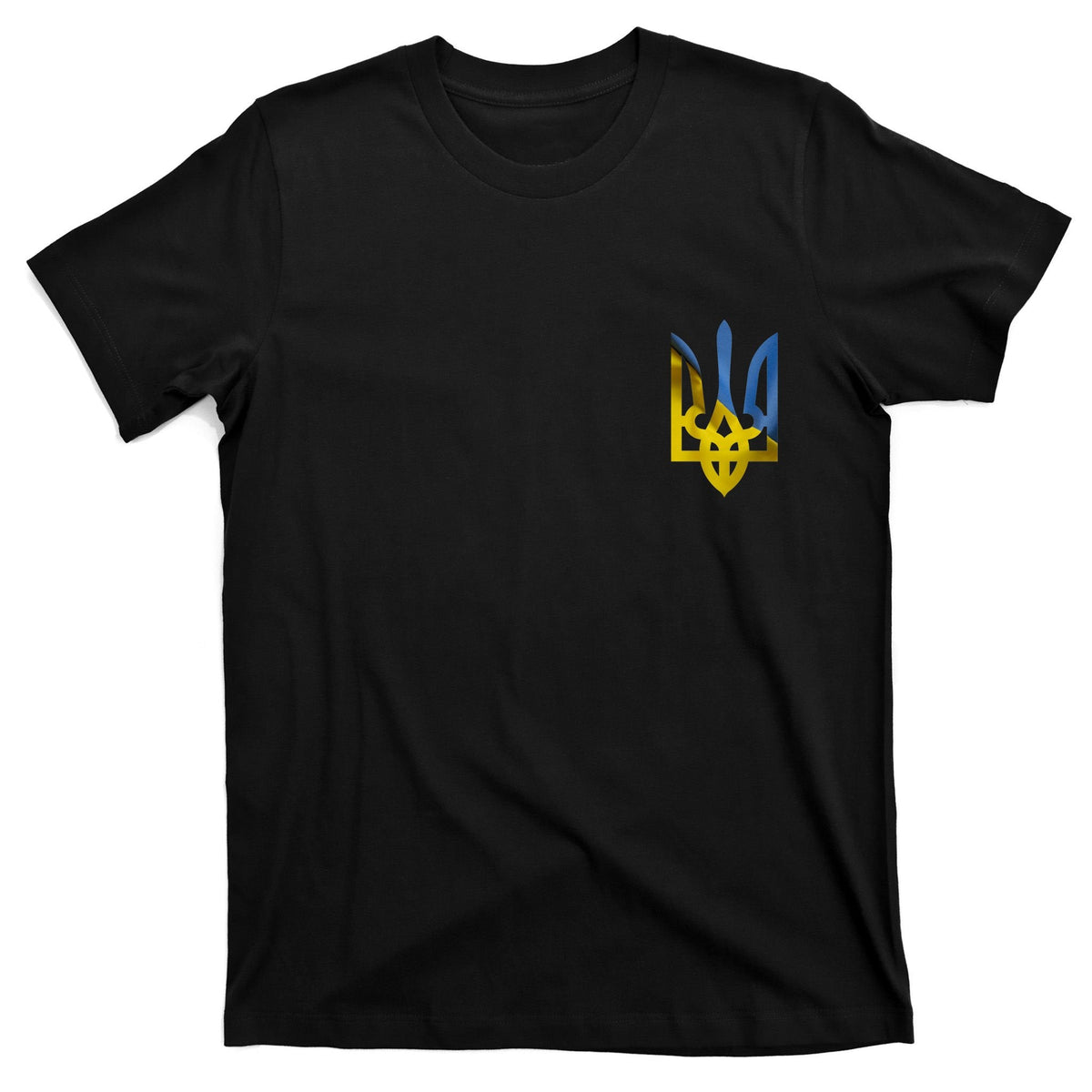 Ukraine Trident Coat Of Arms Flag Ukrainian Pride T-Shirt product image 7