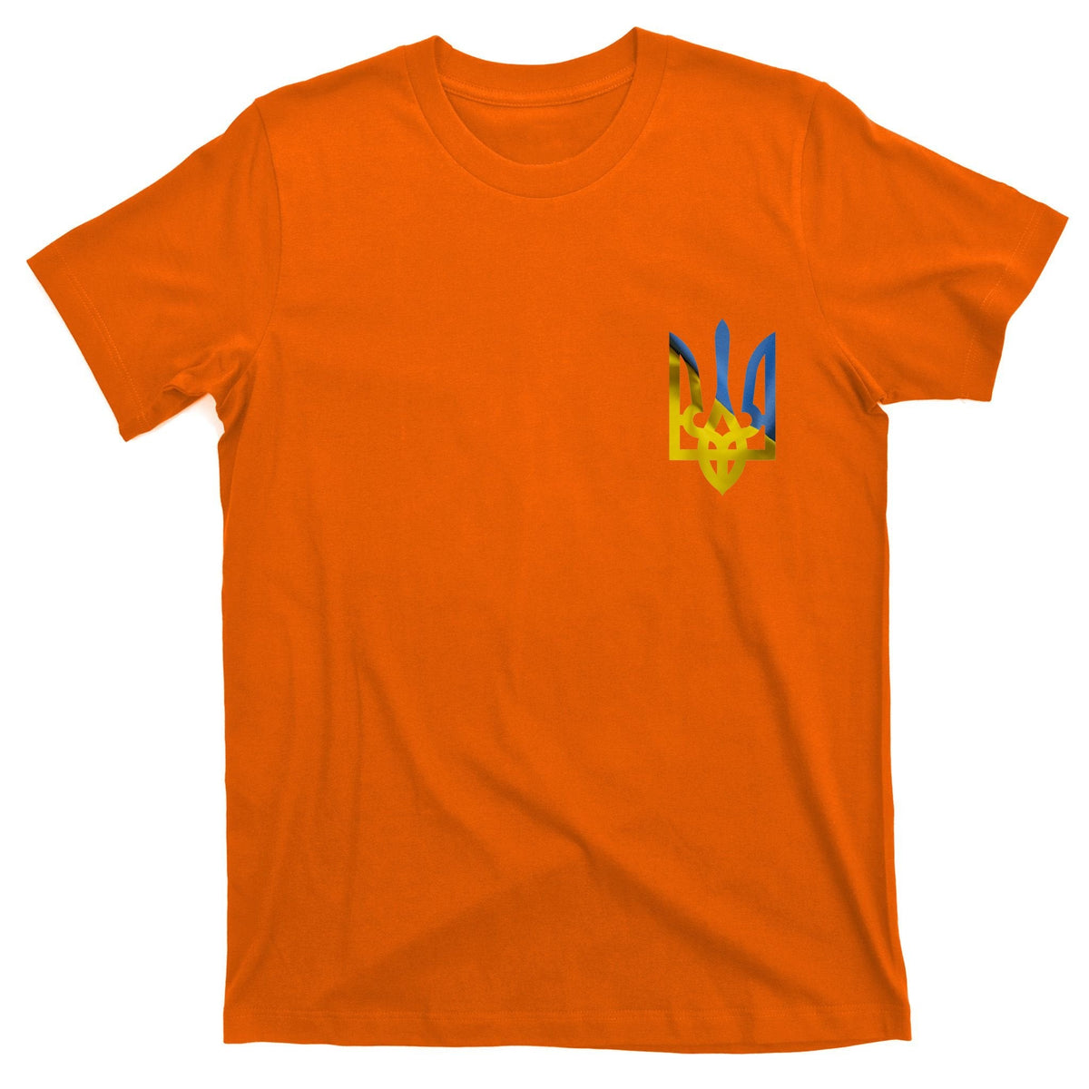Ukraine Trident Coat Of Arms Flag Ukrainian Pride T-Shirt product image 5