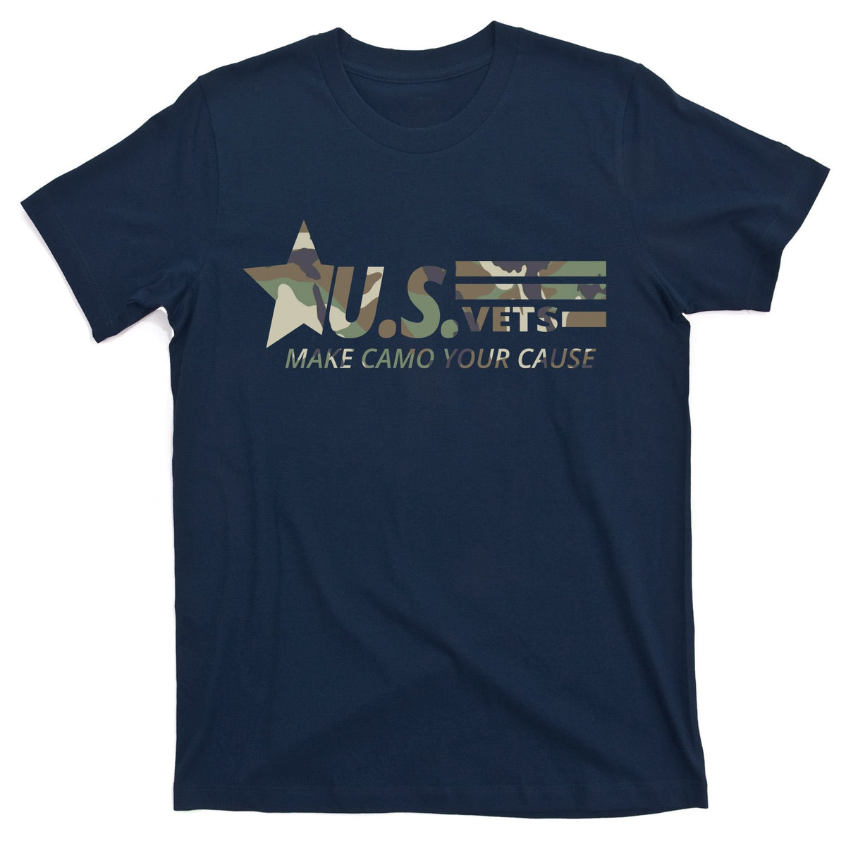 U.S. Vets Make Camo Your Cause T-Shirt product image 1