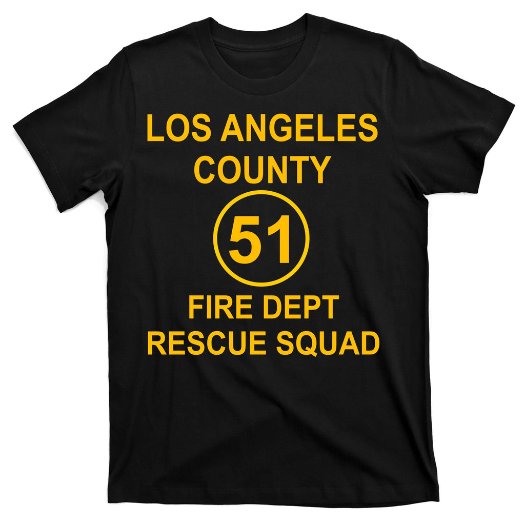 Vintage Squad 51 Fire Dept T-Shirt product image 7
