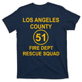 Vintage Squad 51 Fire Dept T-Shirt product image 1