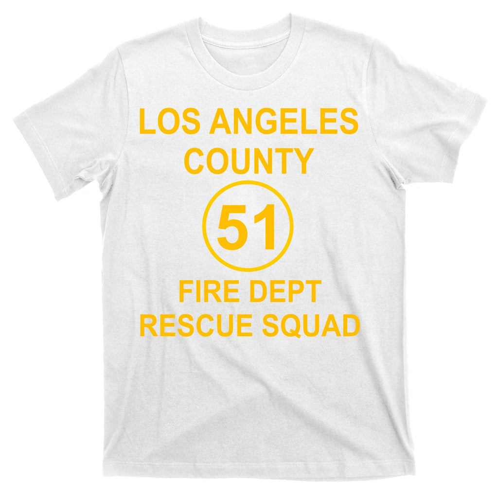 Vintage Squad 51 Fire Dept T-Shirt product image 11