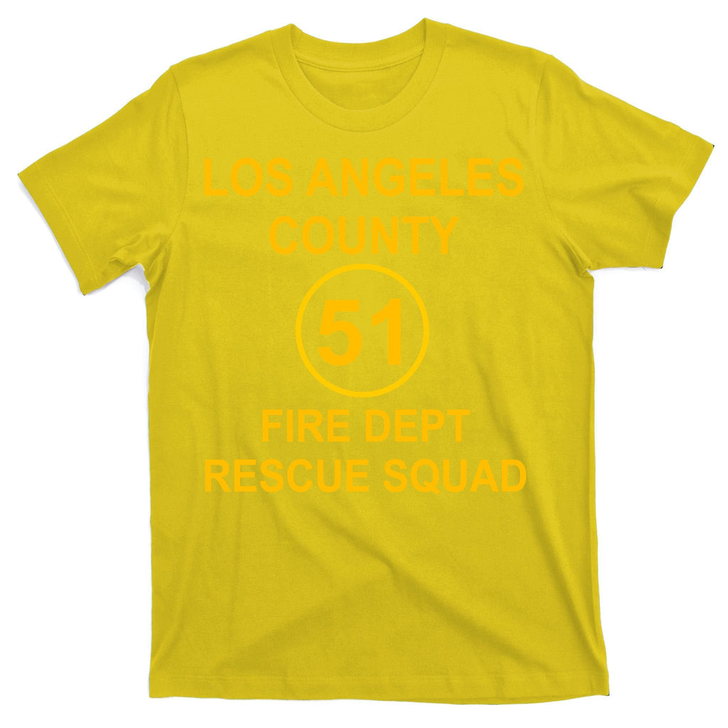 Vintage Squad 51 Fire Dept T-Shirt product image 3