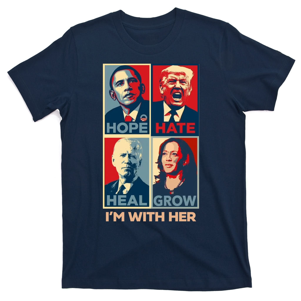 Vintage Im With Her Vote Kamala Harris 2024 T-Shirt product image 1