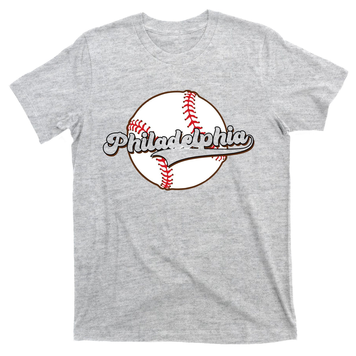 Vintage Philadelphia Baseball Throwback Retro T-Shirt product image 9