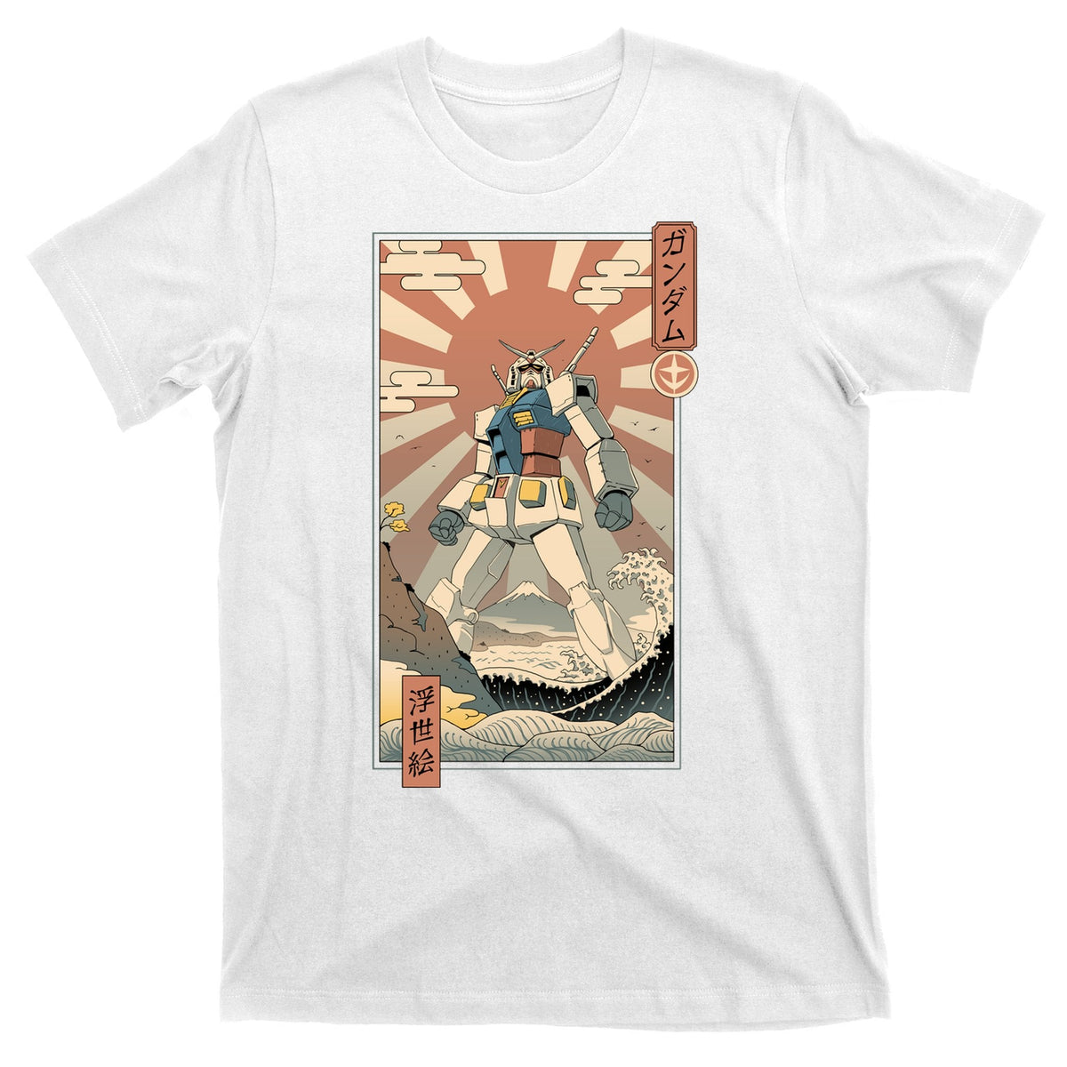 Vintage Gundam Robot Kawaii T-Shirt product image 11