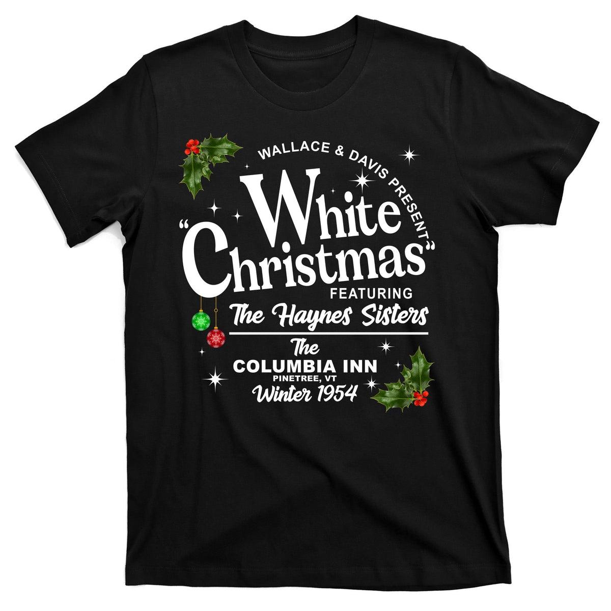 White Christmas Wallace And Davis Haynes Sister T-Shirt product image 7
