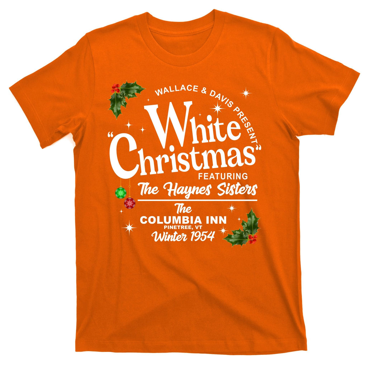 White Christmas Wallace And Davis Haynes Sister T-Shirt product image 5