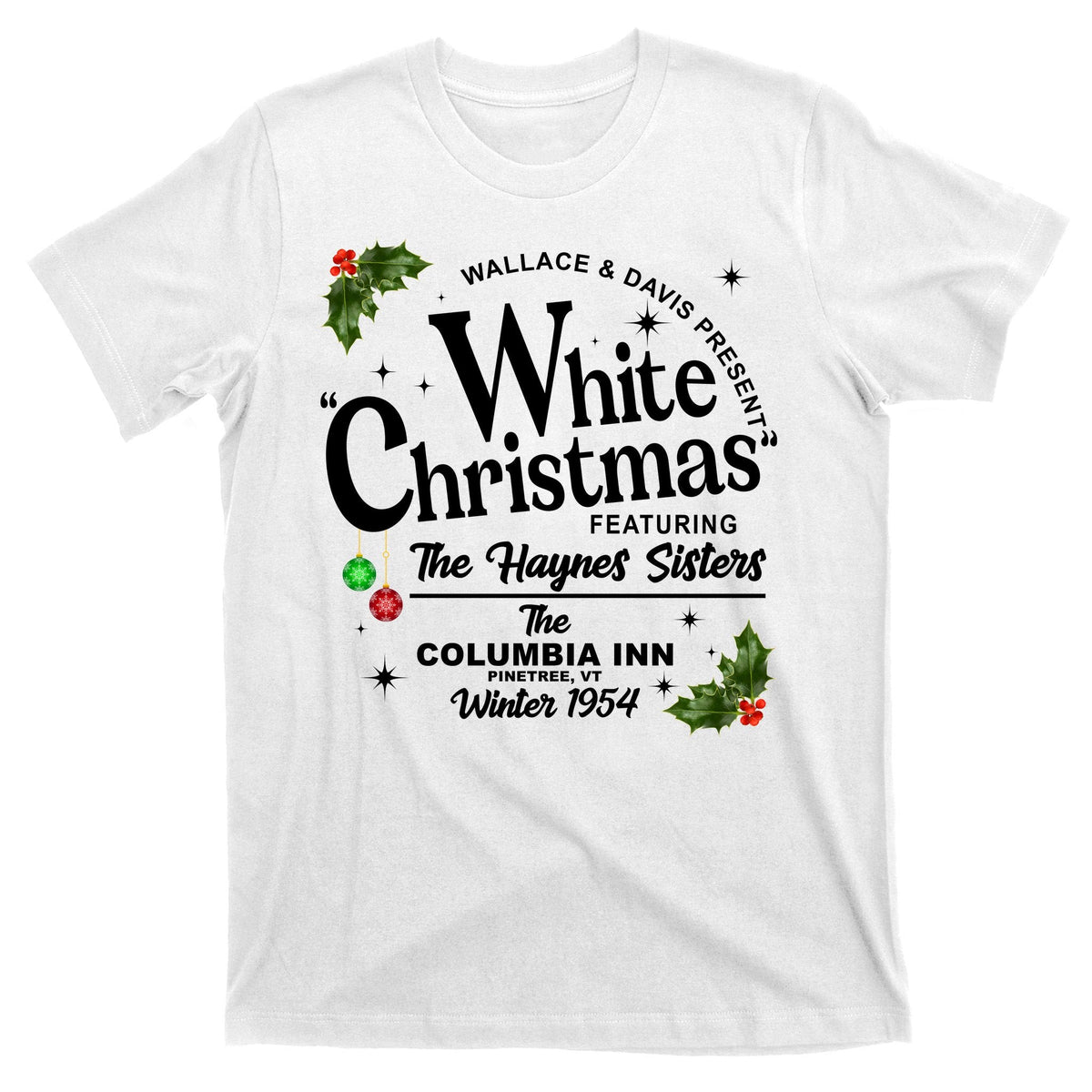 White Christmas Wallace And Davis Haynes Sister T-Shirt product image 11