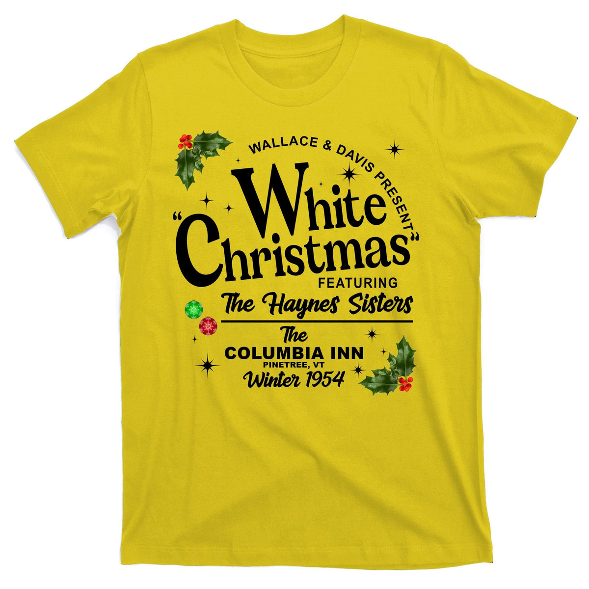White Christmas Wallace And Davis Haynes Sister T-Shirt product image 3