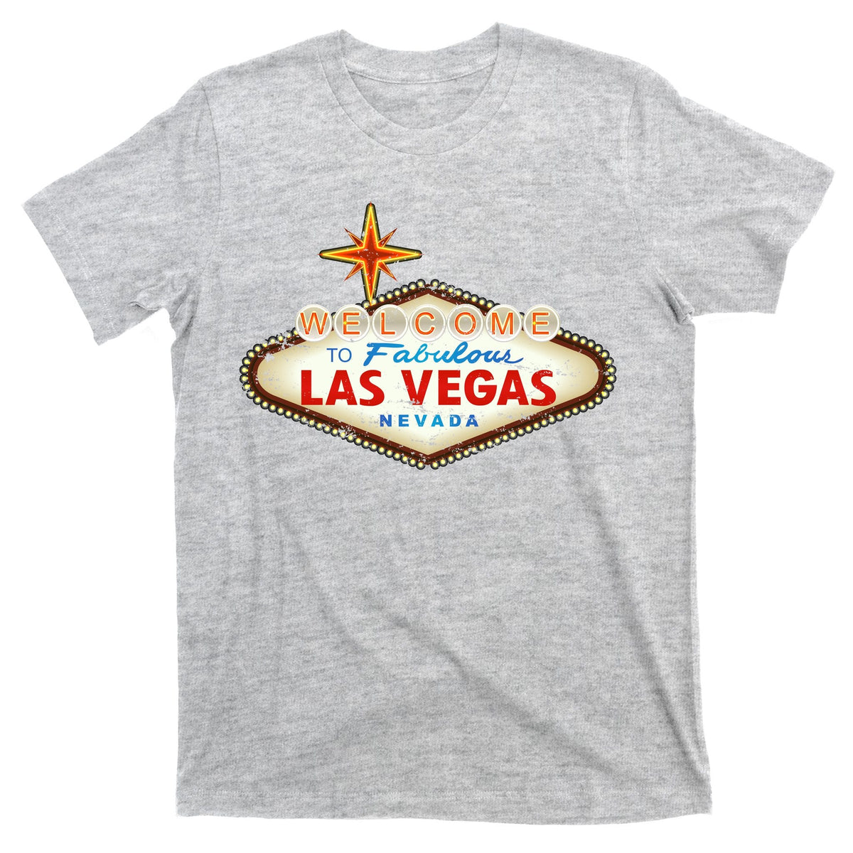 Welcome to Las Vegas Classic Sign T-Shirt product image 9