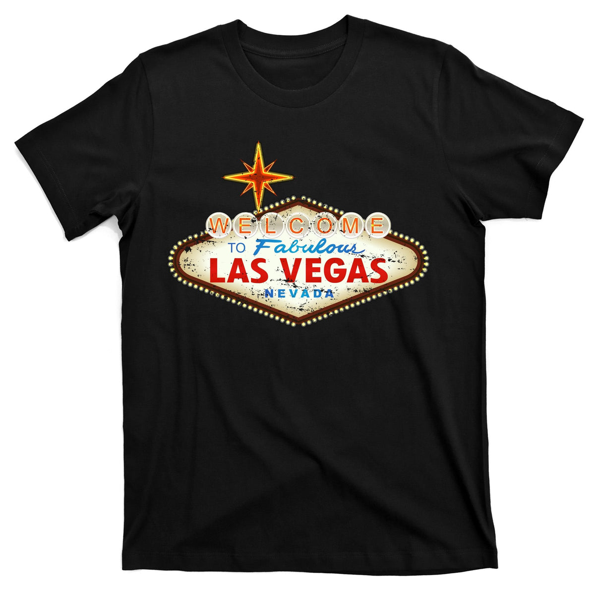 Welcome to Las Vegas Classic Sign T-Shirt product image 7