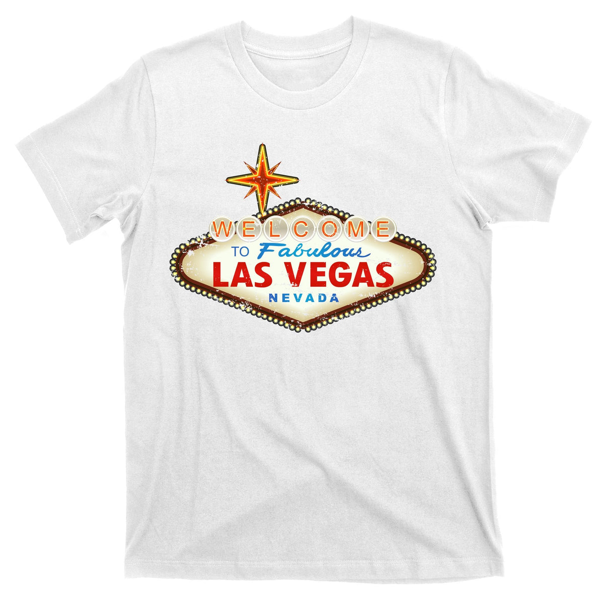 Welcome to Las Vegas Classic Sign T-Shirt product image 11