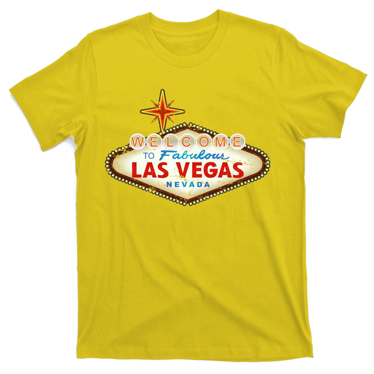 Welcome to Las Vegas Classic Sign T-Shirt product image 3
