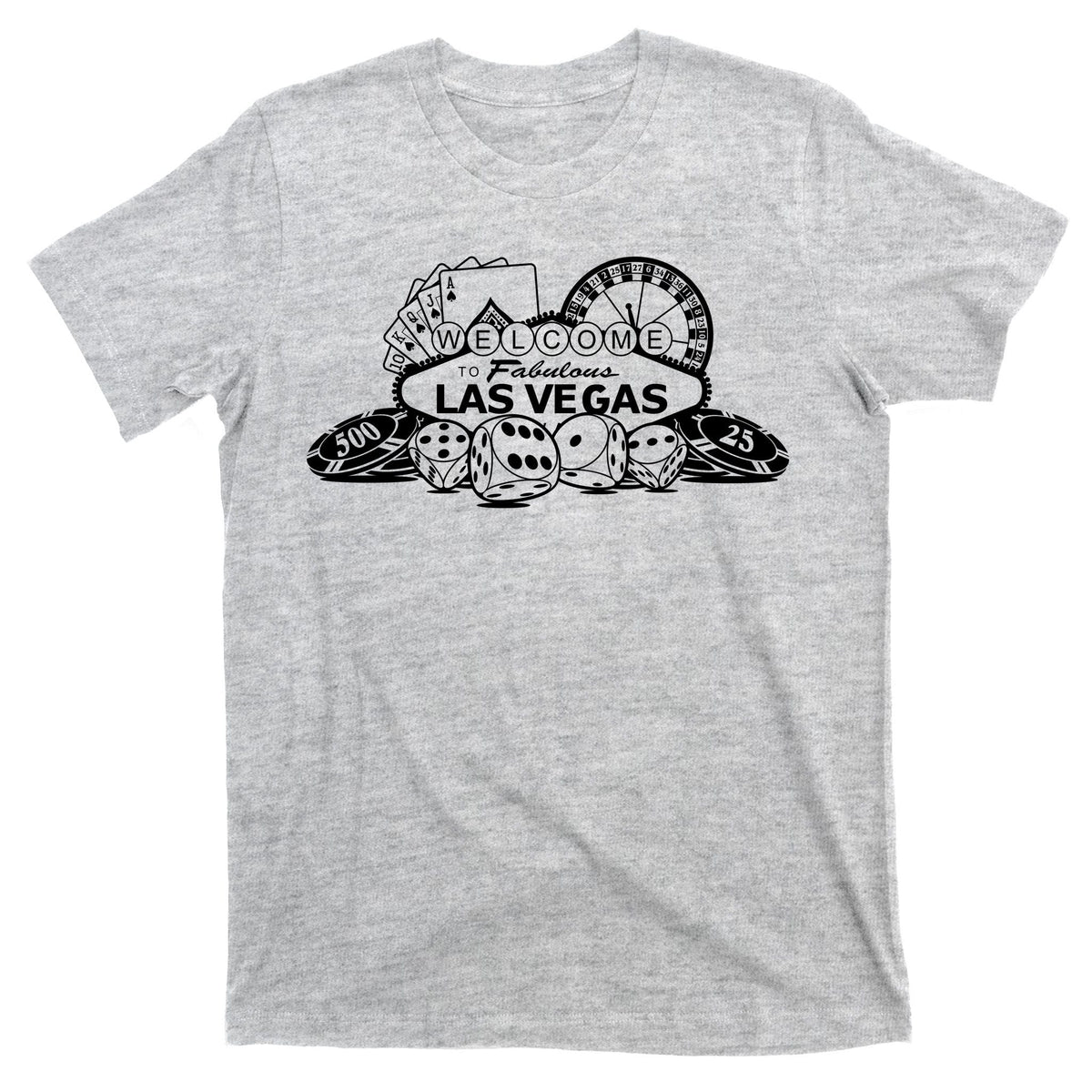 Welcome To The Fabulous Las Vegas Logo T-Shirt product image 9