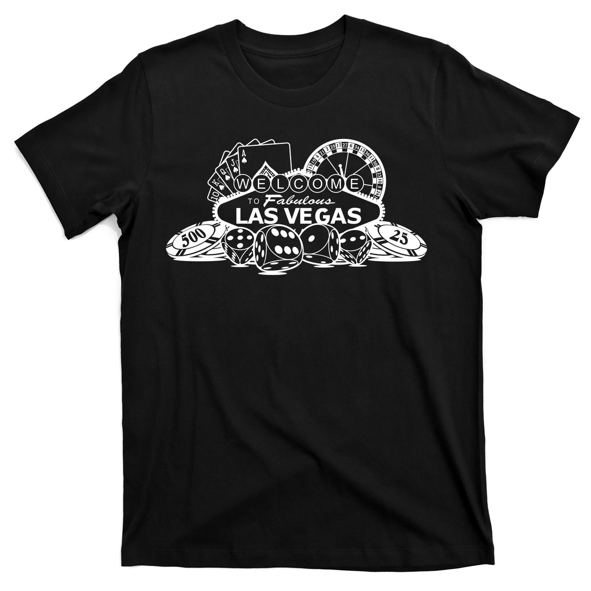 Welcome To The Fabulous Las Vegas Logo T-Shirt product image 7
