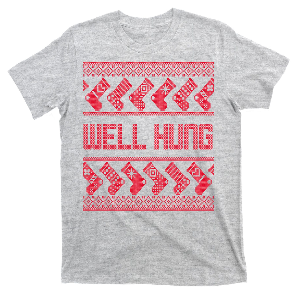 Well Hung Ugly Christmas T-Shirt product image 9